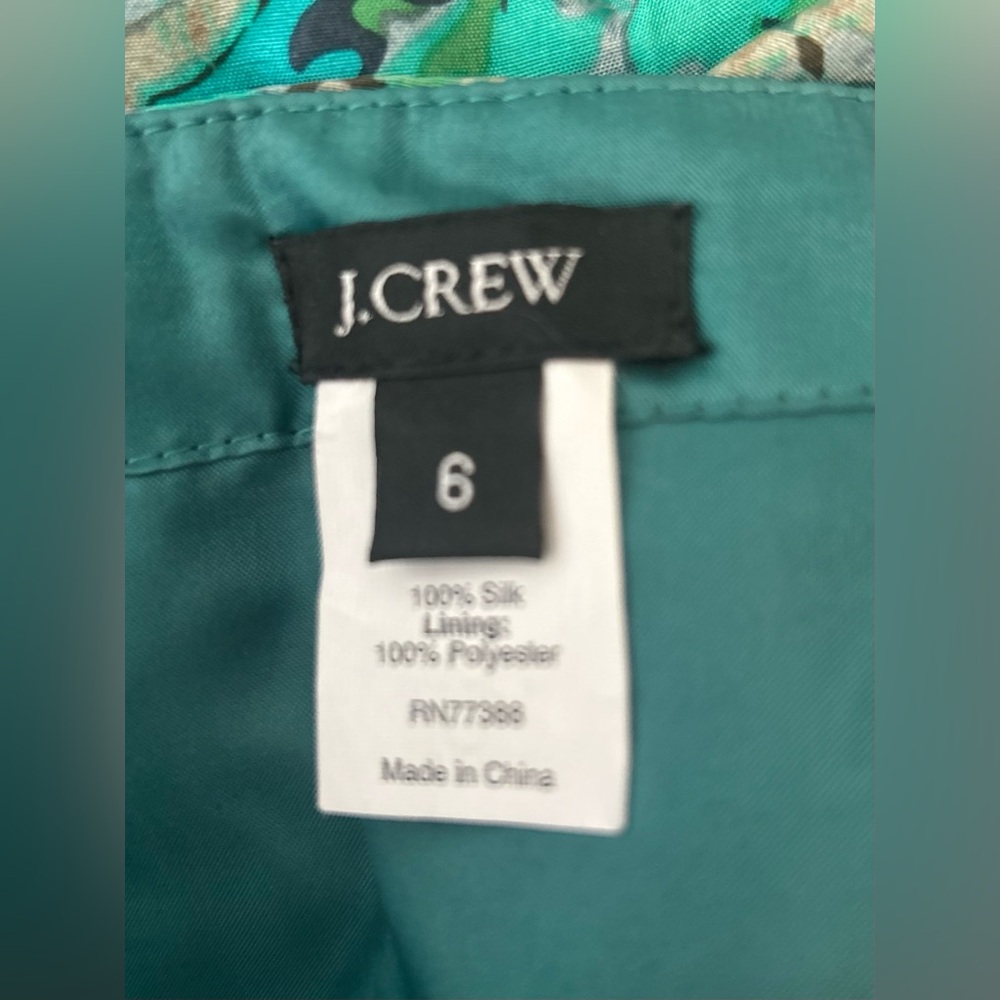 J.Crew Silk strapless minidress 6 - Picture 3 of 7